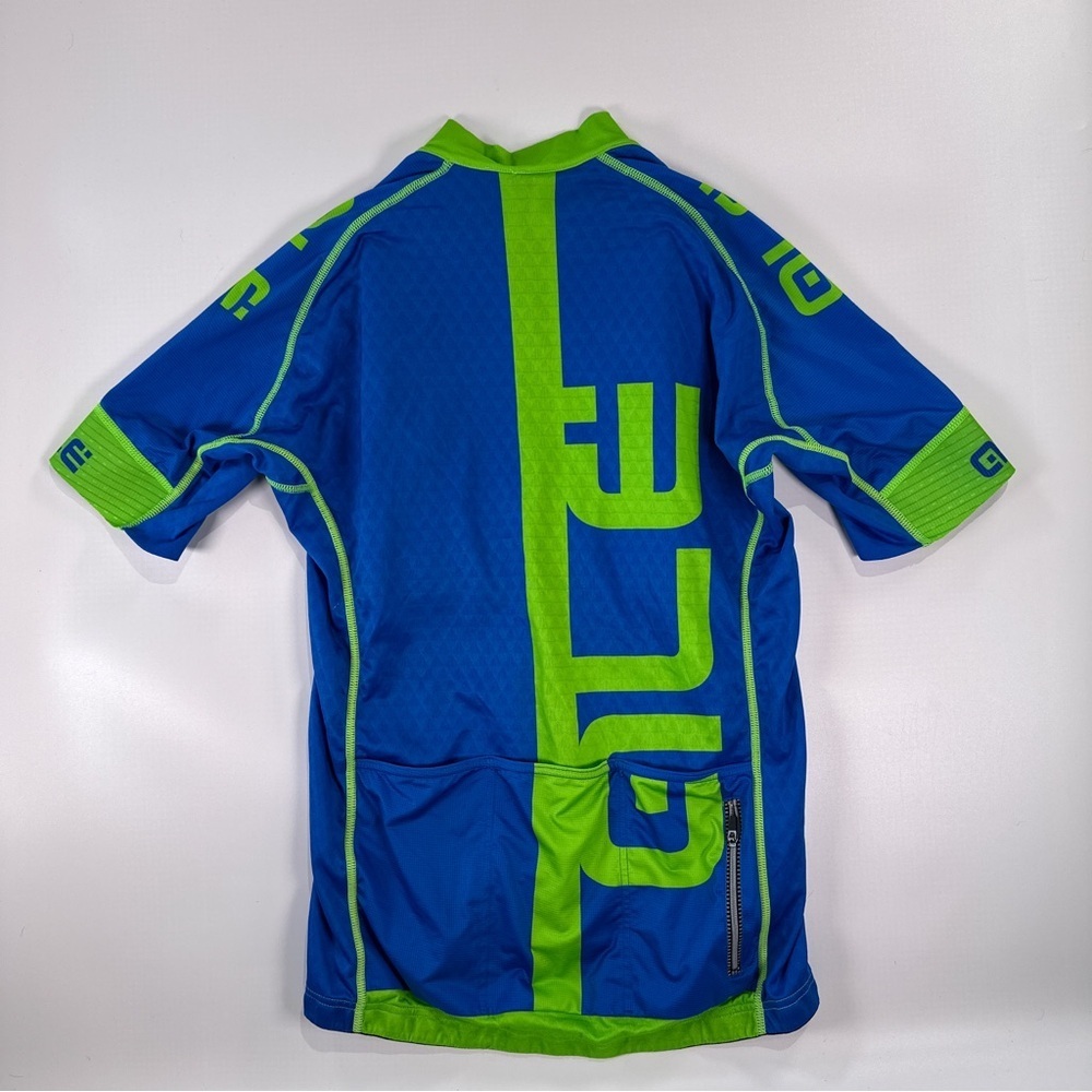 Alé Men’s PRR 2.0 Race Fit Cycling Jersey Medium Blue Green - Picture 4 of 7